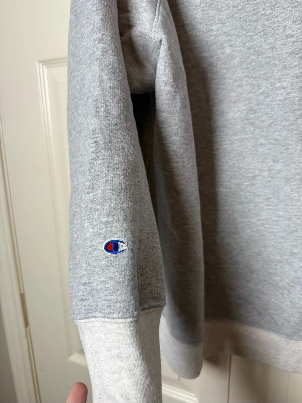 Champion‎ Gray Logo Sweatshirt